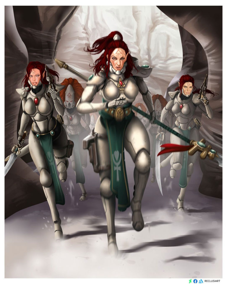 Howling Banshees by Reclusiart