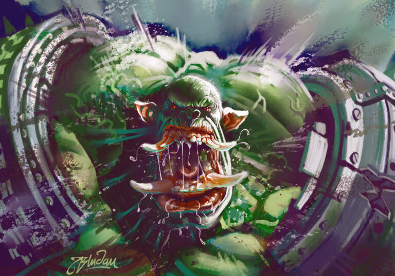 Ork by Moritz Bludau 