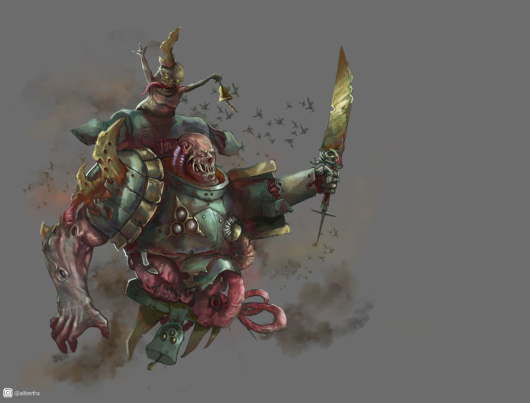 Plague Marine by Albert Sargsyan Plague Marine by Albert Sargsyan