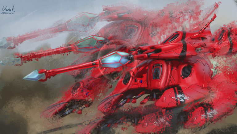 Red Thunder by Uriak 