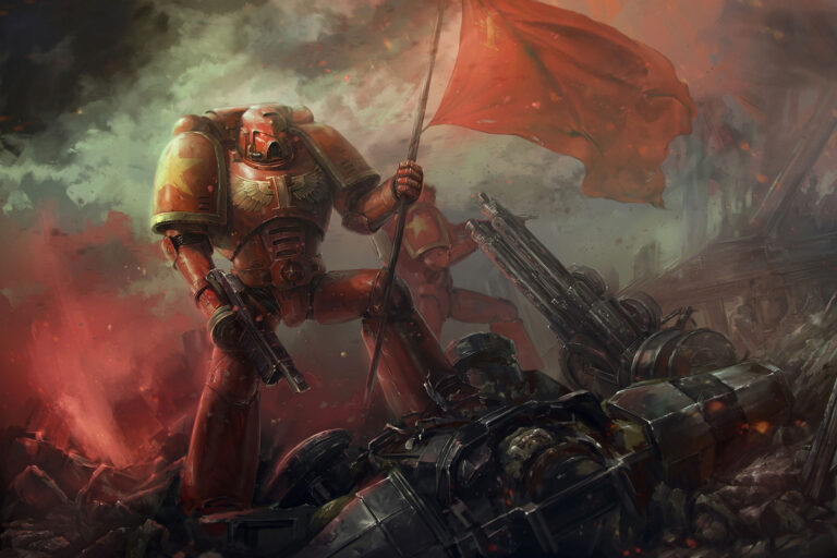 Space Marines by Yaroslav Radetskyi 