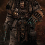 Space Wolf in Terminator Armour by Daniel Irwin (dp.irwin.art)