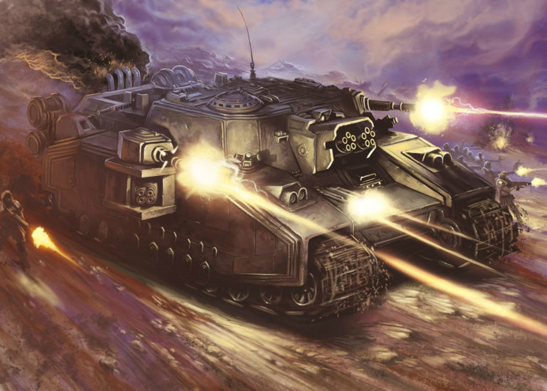 Stormlord Super Heavy Tank by Dimitri Bielak