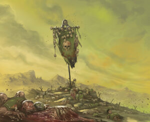 The Plague Father’s Banner by Dimitri Bielak