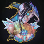 Tzeentch Sorceress by Inkary (inkary_ | wokehammer)