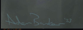 Adam Barker  Signature