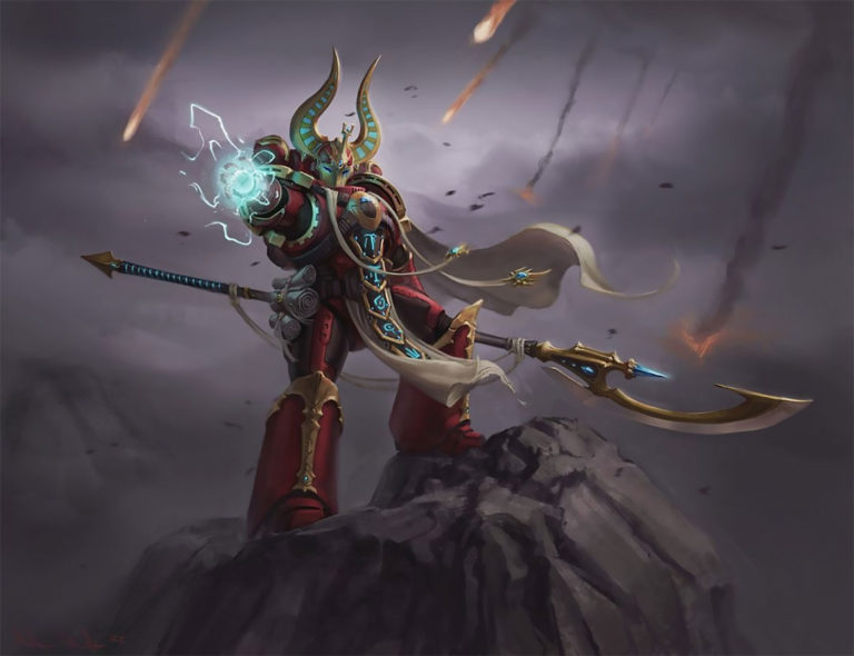 Ahzek Ahriman by Adam Barker 