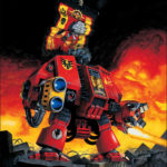 Blood Angels Dreadnought by Richard Wright (richwrightart)