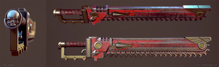 Chainsword by Mike Fudge