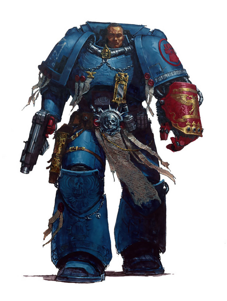 Crimson Fists by Karl Kopinski 