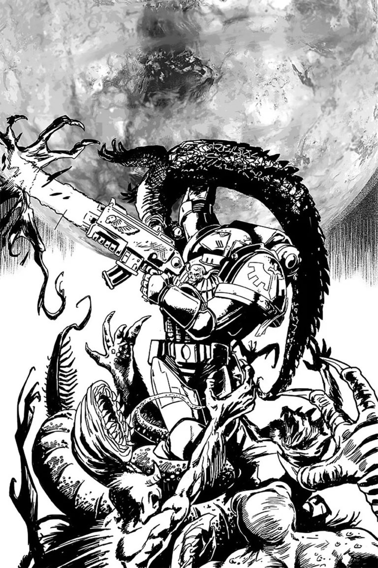 Dark Angel vs Chaos by Brian Williamson