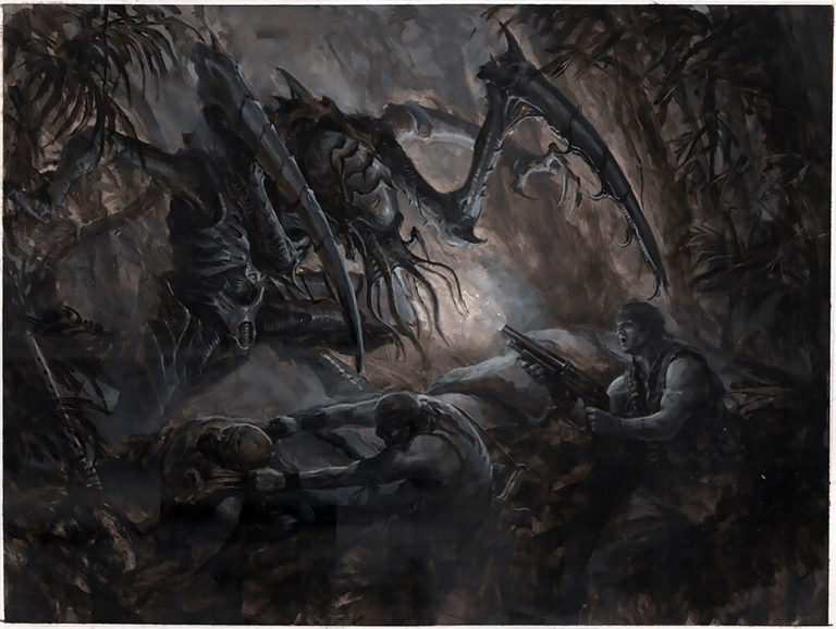Dark Battle by Karl Kopinski 