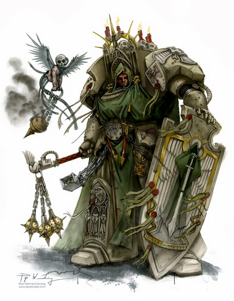 Deathwing Knight Master by Piya Wannachaiwong 