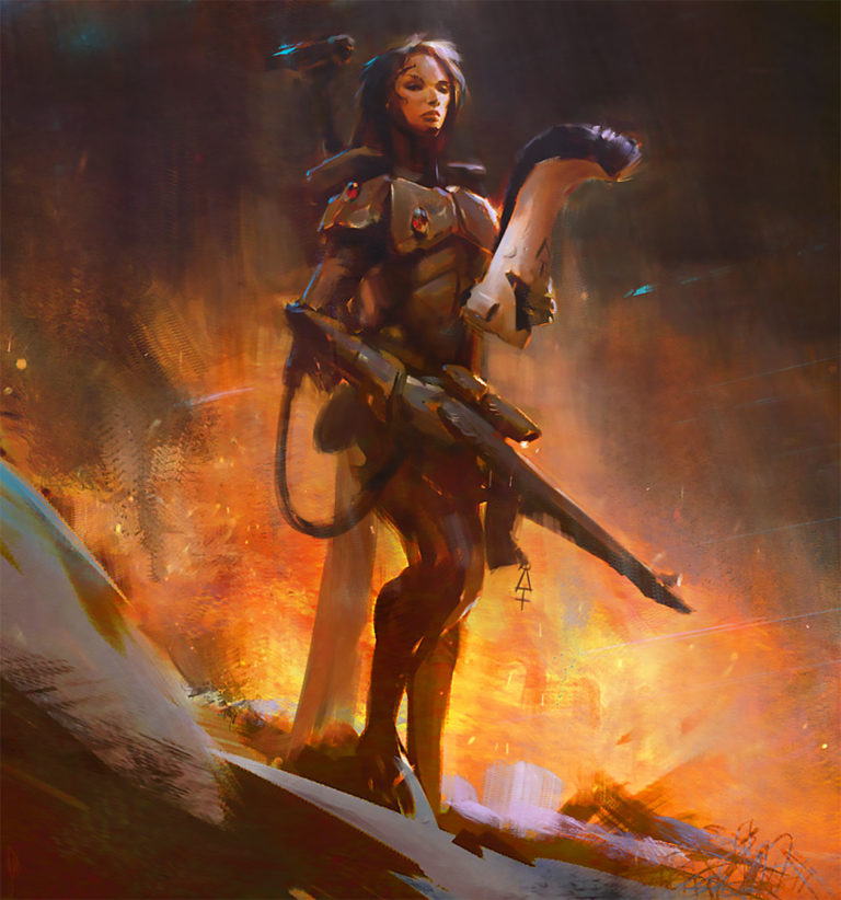 Dire Avenger by Miguel Mitchell Da Silva 