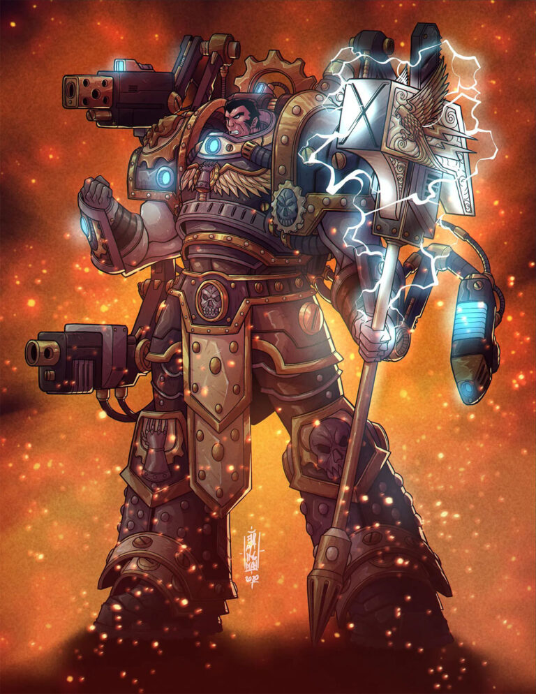 Ferrus Manus by Charles Bautista 