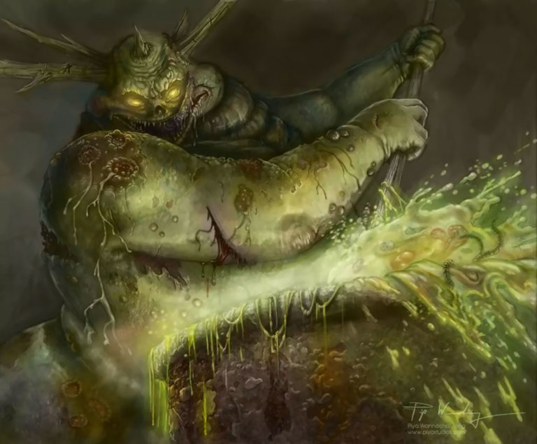 Ku’Gath Plaguefather by Piya Wannachaiwong 