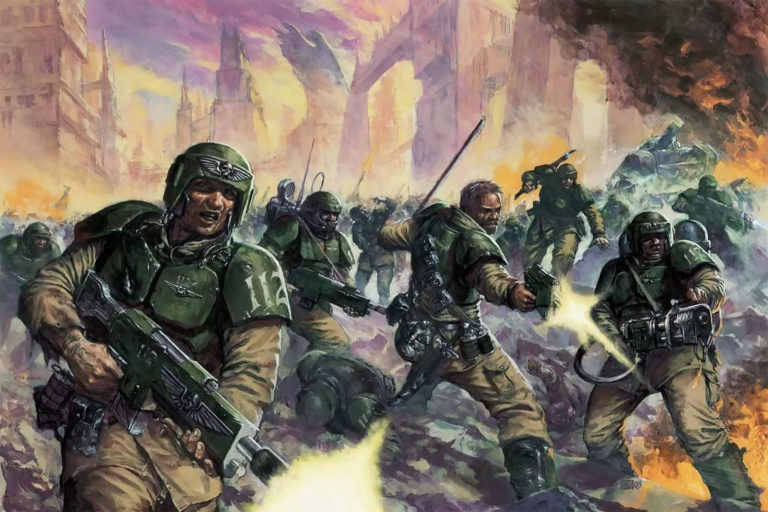 Imperial Guard by Karl Kopinski 