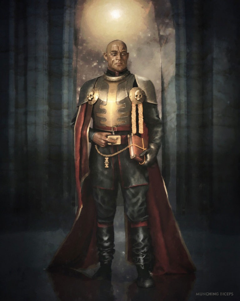 Inquisitor Luthor Morn by Hector Martínez 