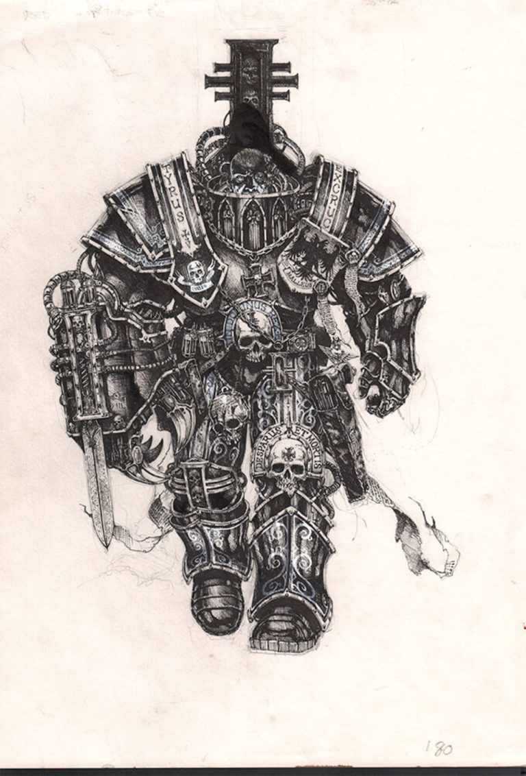 Inquisitor Tyrus by Karl Kopinski 