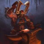Kharn the Betrayer by Adam Barker (adambarkerart | Satans_Masque)