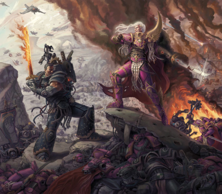 Last Stand of Ferrus Manus by Jeff Porter 
