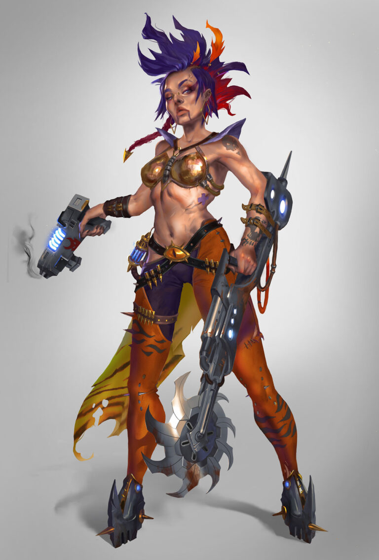 Necromunda Ganger by Margo Zakharova Necromunda Ganger by Margo Zakharova