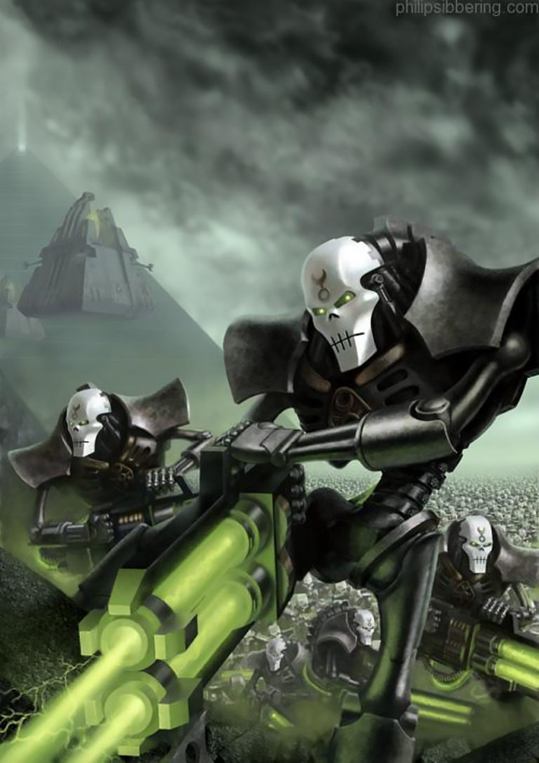 Necrons by Philip Sibbering Necrons by Philip Sibbering