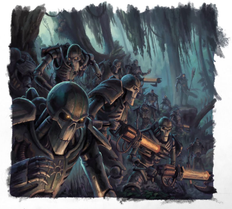 Necrons by Jeff Porter 