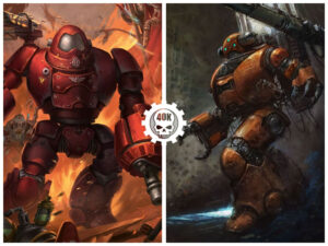 Warhammer 40K Robots Artwork