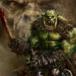 Feral Ork by Nick Percival (nickpercivalart | nickpercival)