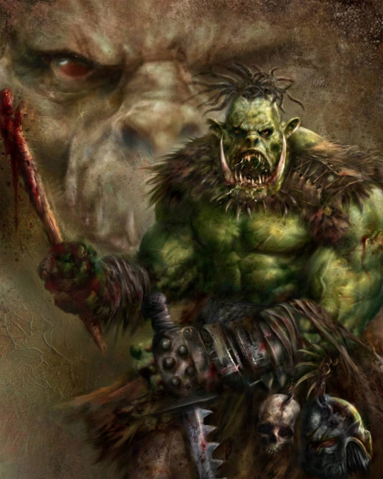 Feral Ork by Nick Percival 