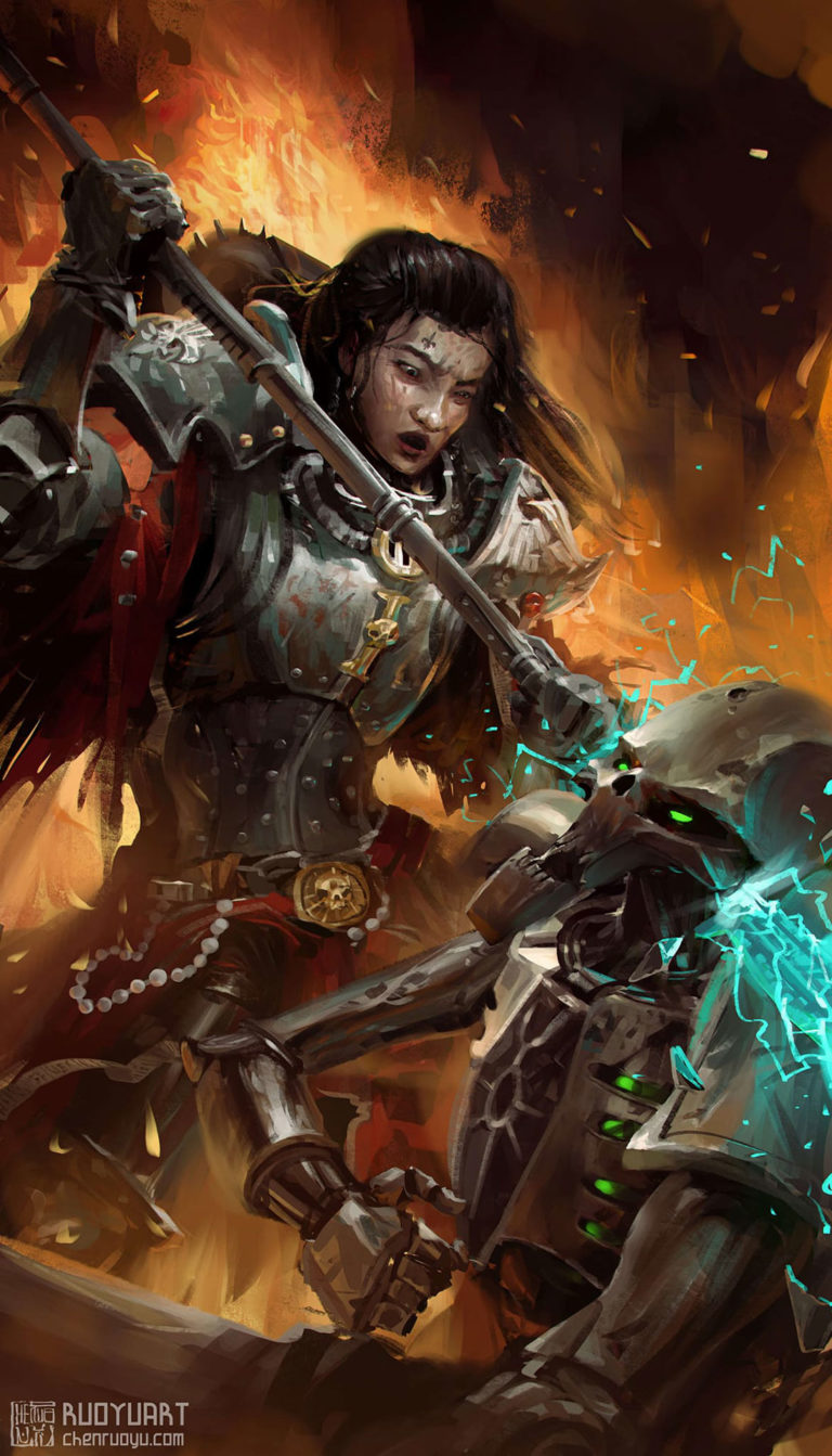 Sister Of Battle by Ruo Yu Chen 