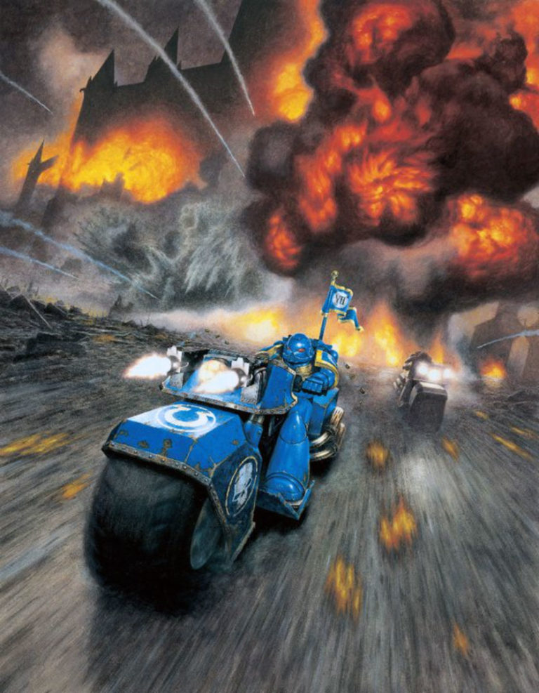 Ultramarine Bike by Richard Wright 