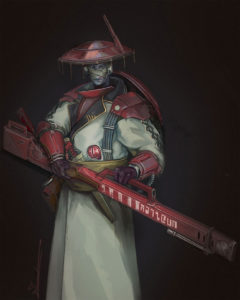 T’au Mercenary by Nictanova