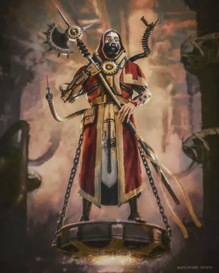 Tech-Priest by Hector Martínez 