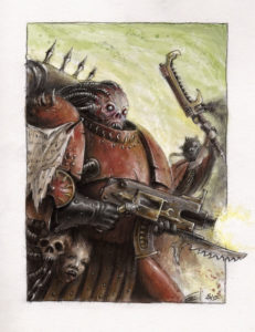 Traitor Marine by Christian Schwager 