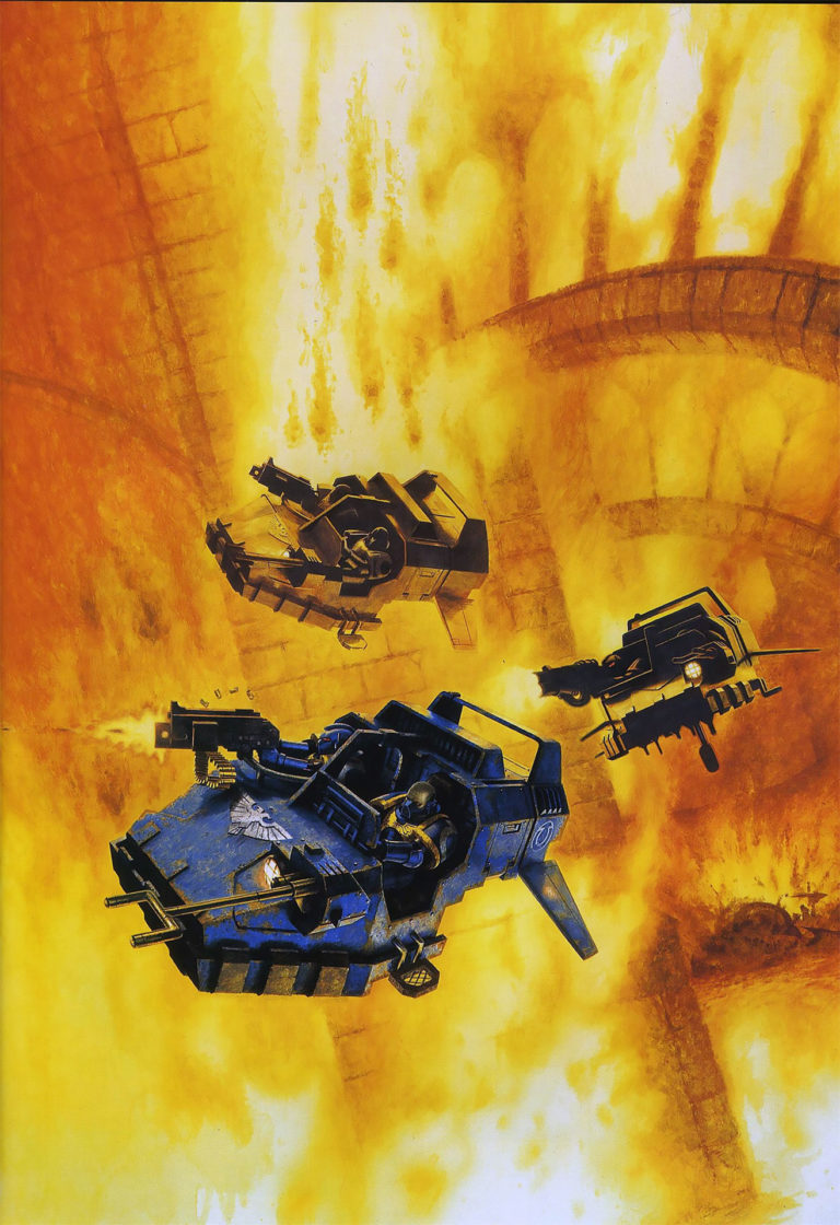 Ultramarines Land Speeder by Richard Wright Ultramarines Land Speeder by Richard Wright