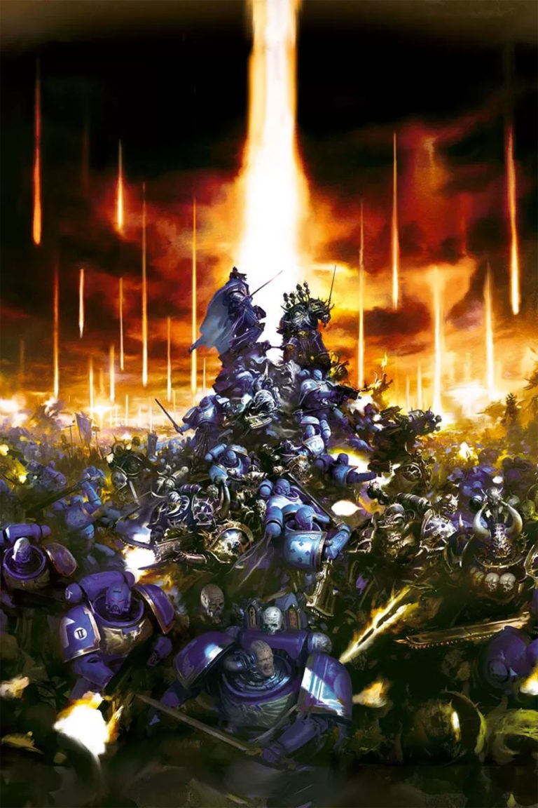 Ultramarines vs Black Legion by Paul Dainton Ultramarines vs Black Legion by Paul Dainton
