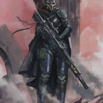 Vindicare Assassin by Judas Chaban (Ariel Sosa | arielscar_art)