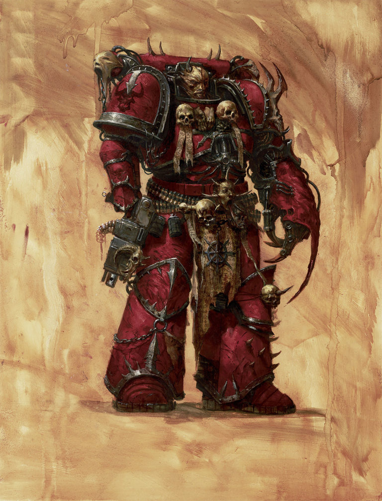 Word Bearer by Karl Kopinski 