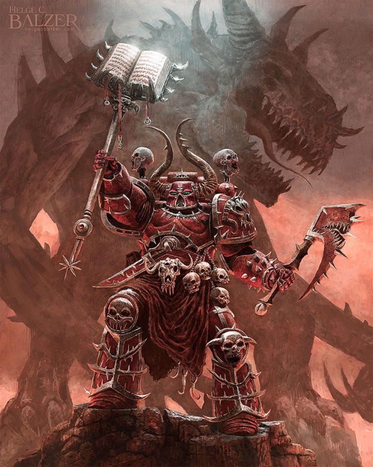 Word Bearer by Helge C. Balzer 