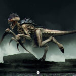 An Alien Emerges by Marcus Whinney (mlw_creative)