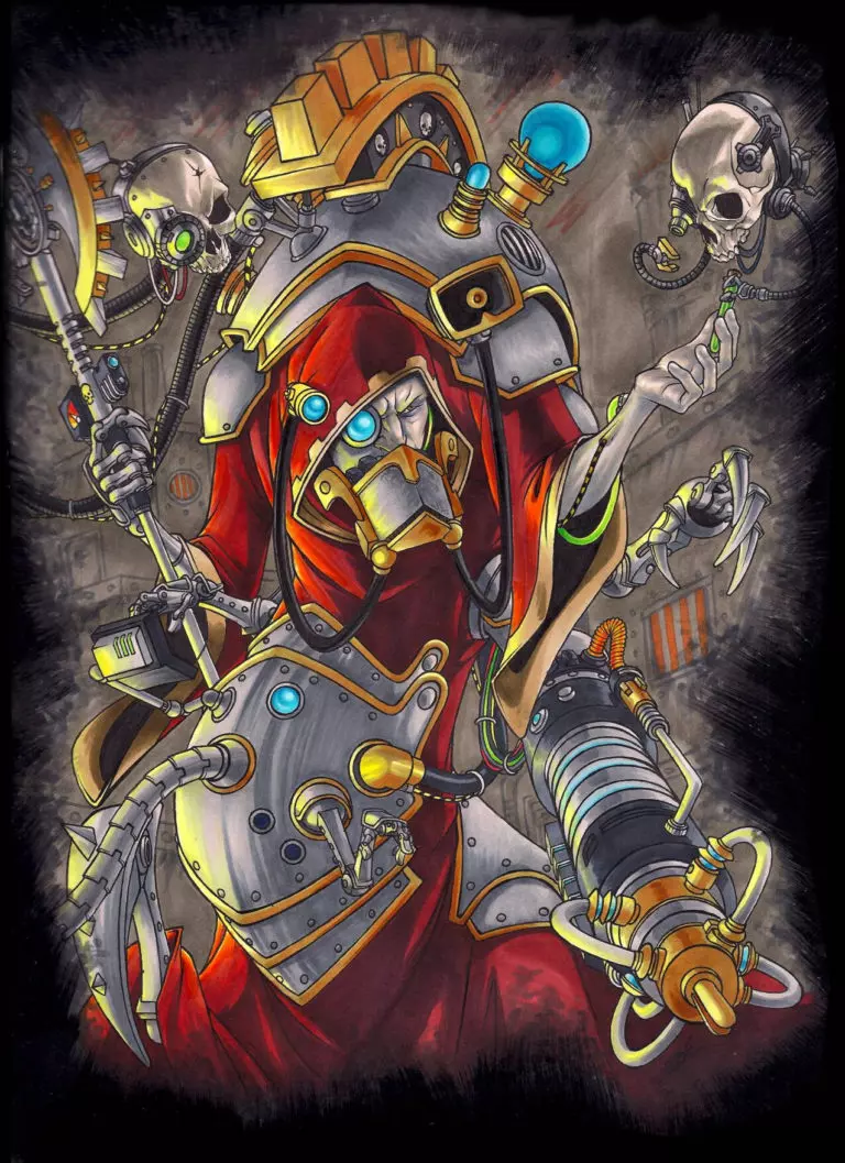 Belisarius Cawl Warhammer 40K Artwork 40K Gallery