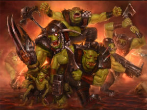 Warhammer 40K Boyz Artwork