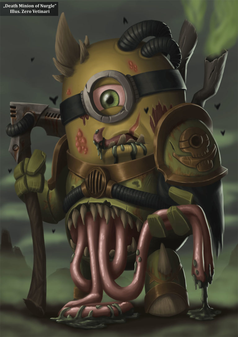 Death Minion of Nurgle by Bartłomiej Vetinari 