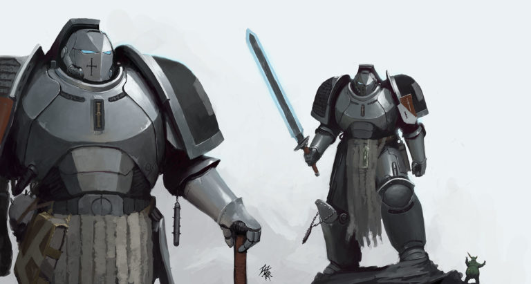 Grey Knights by Marat Tazhitdinov 