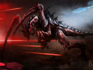 Warhammer 40K Hormagaunts Artwork