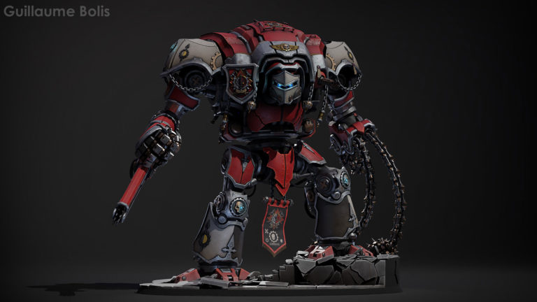 Imperial Knight: House Taranis by Guillaume Bolis Imperial Knight: House Taranis by Guillaume Bolis
