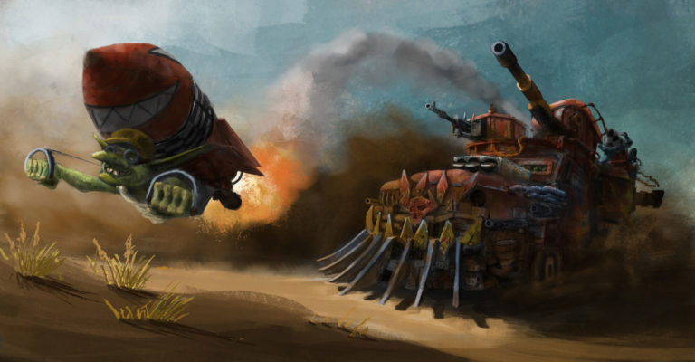 Ork Battlewagon by Damir Šnajder 