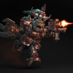 Ork Boyz by William Liu (artofwilliamliu)
